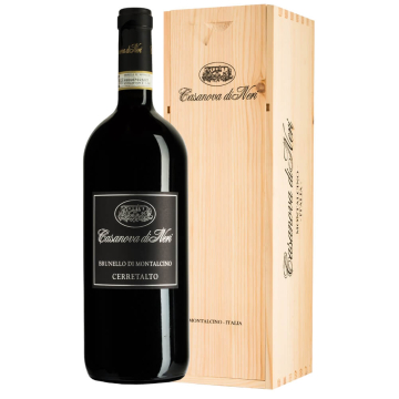 Brunello di Montalcino Cerretalto DOCG MAGNUM 1,5 lt Cassa Legno 2016 - Casanova di Neri