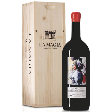 Brunello di Montalcino DOCG FORMATO SPECIALE 6 lt Cassa Legno 2019 – La Magia