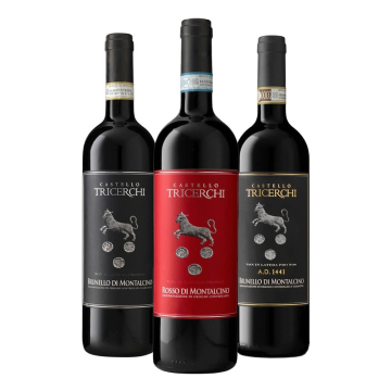 Degustazione 3 bt Montalcino - Castello Tricerchi