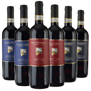 Degustazione 6 bt Barolo - Eraldo Viberti