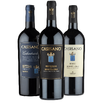 Degustazione 3 bt Montalcino - Casisano