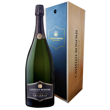 Franciacorta DOCG Brut CruPerdu MAGNUM 1,5 lt Cassa Legno - Castello Bonomi