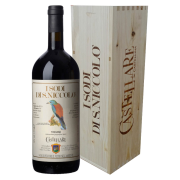 I Sodi di San Niccolò Toscana IGT MAGNUM 1,5 lt Cassa Legno 2020 – Castellare di Castellina