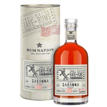 Rum Rare Rums Savanna Distillato 2006 imbottigliato 2022 Sherry Finish Astucciato - Rum Nation