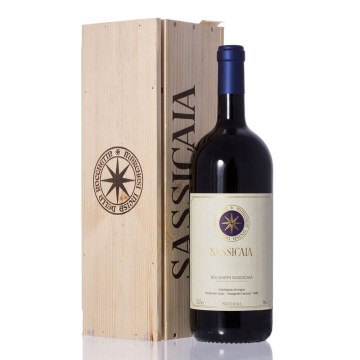 Sassicaia Bolgheri DOC MAGNUM 1,5 lt Cassa Legno 2019 – Tenuta San Guido