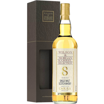 Whisky Caol Ila 8 anni distillato 2014 imbottigliato 2022 30th Anniversary Astucciato - Wilson & Morgan